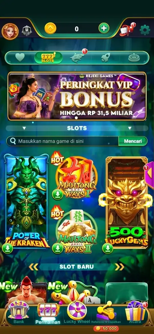 Live casino di Rejeki Games